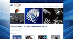 Desktop Screenshot of damari.com.br
